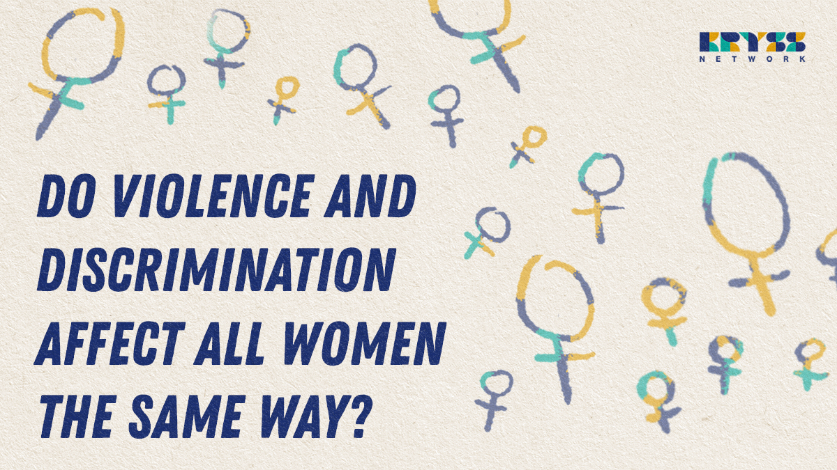 Text: do violence and discrimination affect all women the same way?